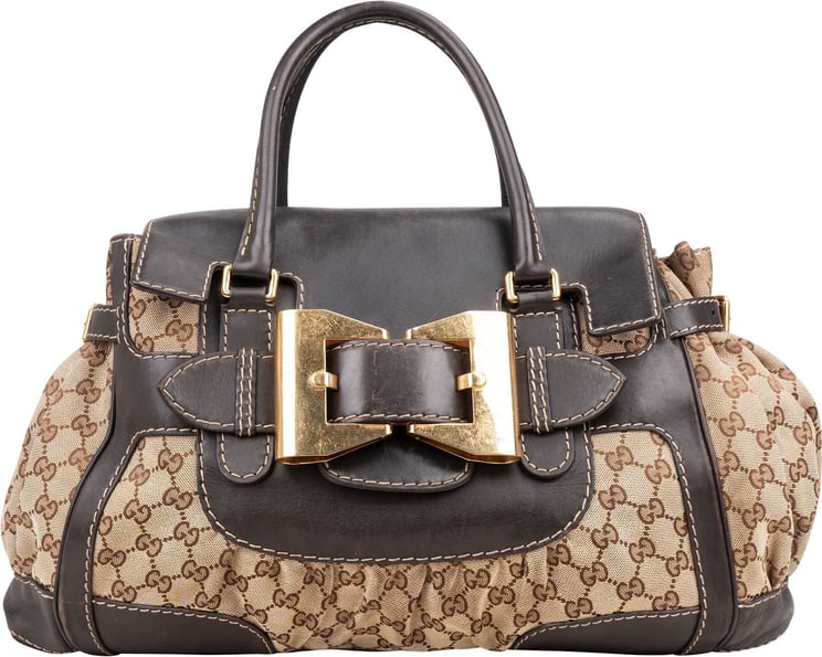 Gucci Gucci GG Monogram Hysteria Top Handle Handbag