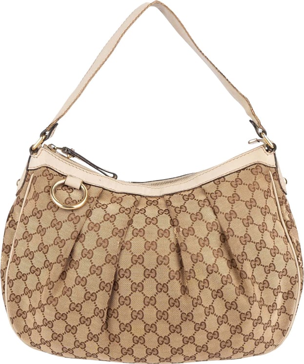 Gucci Gucci Monogram GG  Sukey Hobo Handbag
