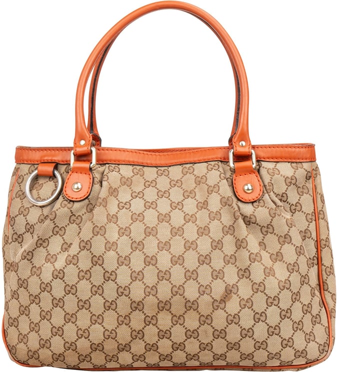 Gucci Gucci Monogram GG Sukey Handbag