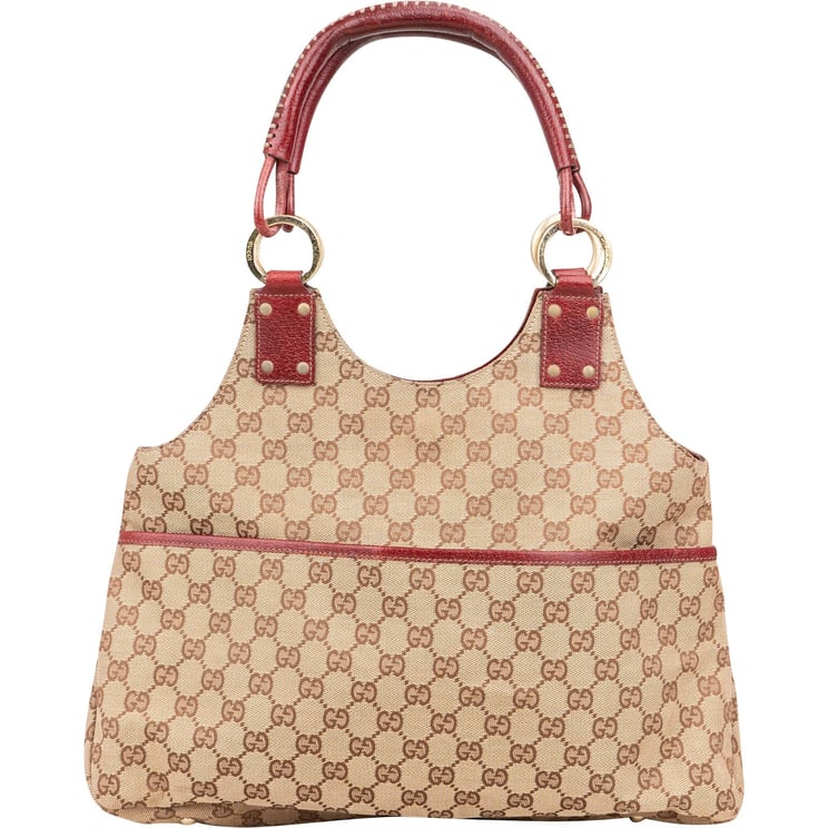 Gucci Gucci Monogram GG Hobo Handbag