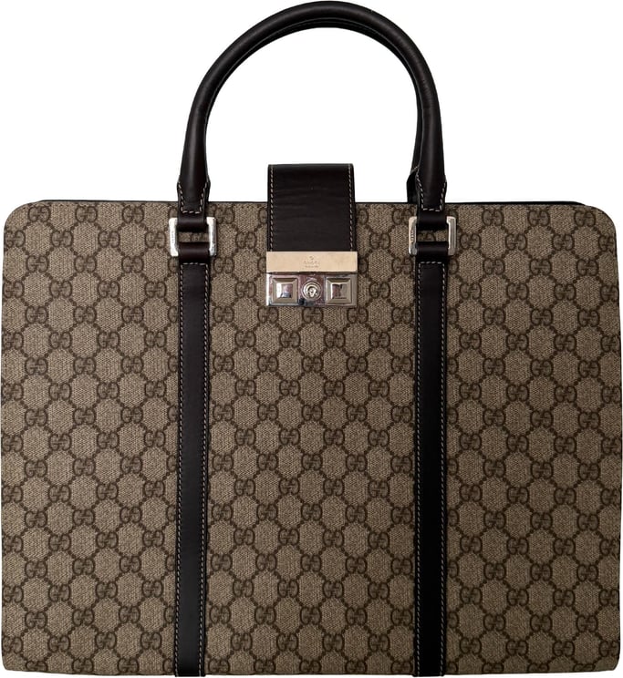 Gucci Gucci GG Supreme Business Laptop Bag / gut