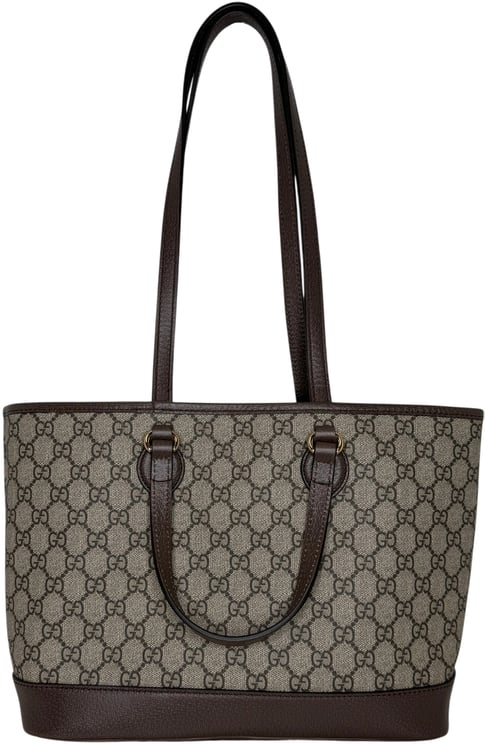 Gucci Gucci Ophidia GG Supreme Small Shopper beige Full set