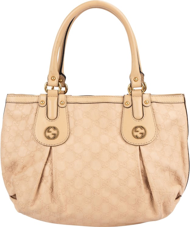 Gucci Gucci Guccissima Leather Monogram Handbag