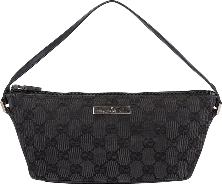 Gucci Gucci Monogram GG Boat Pochette Handbag