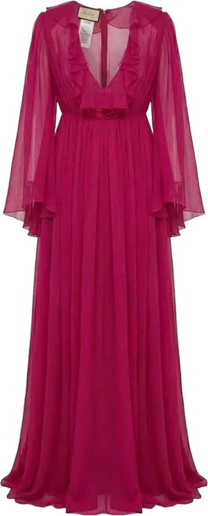 Gucci Gucci Silk Midi Dress