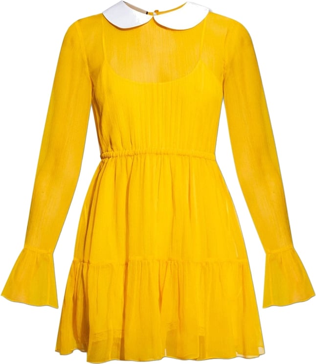 Gucci Gucci Silk Chiffon Dress