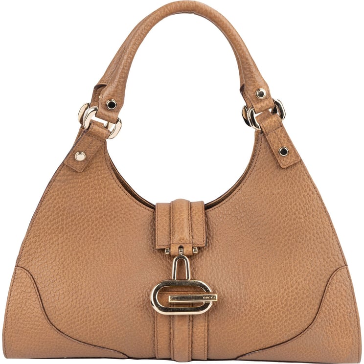 Gucci Gucci Pebbled Leather Jackie Shoulder Bag
