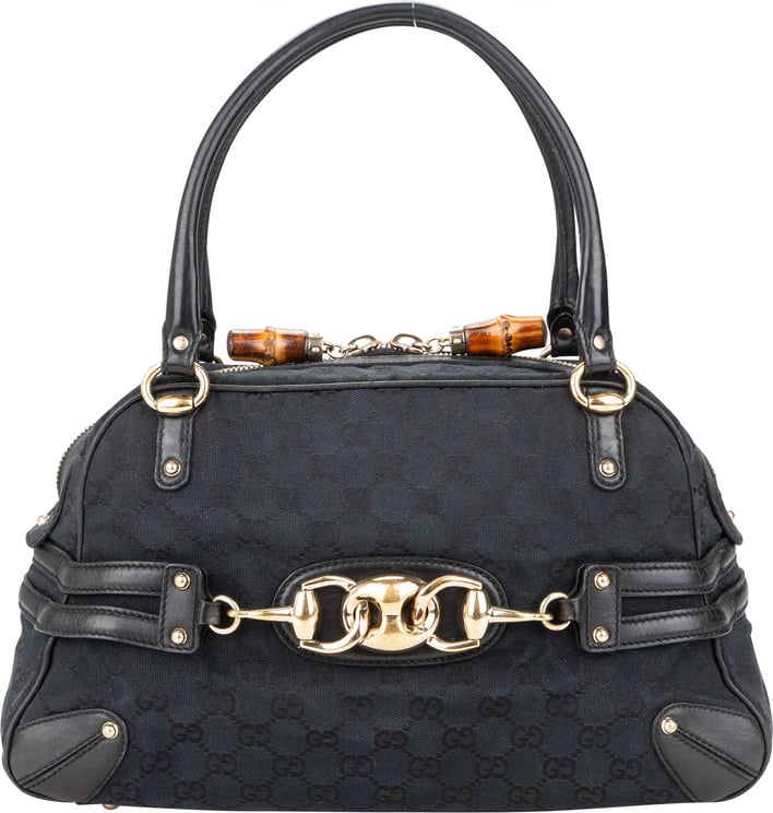Gucci Gucci GG Monogram Horsebit Handbag
