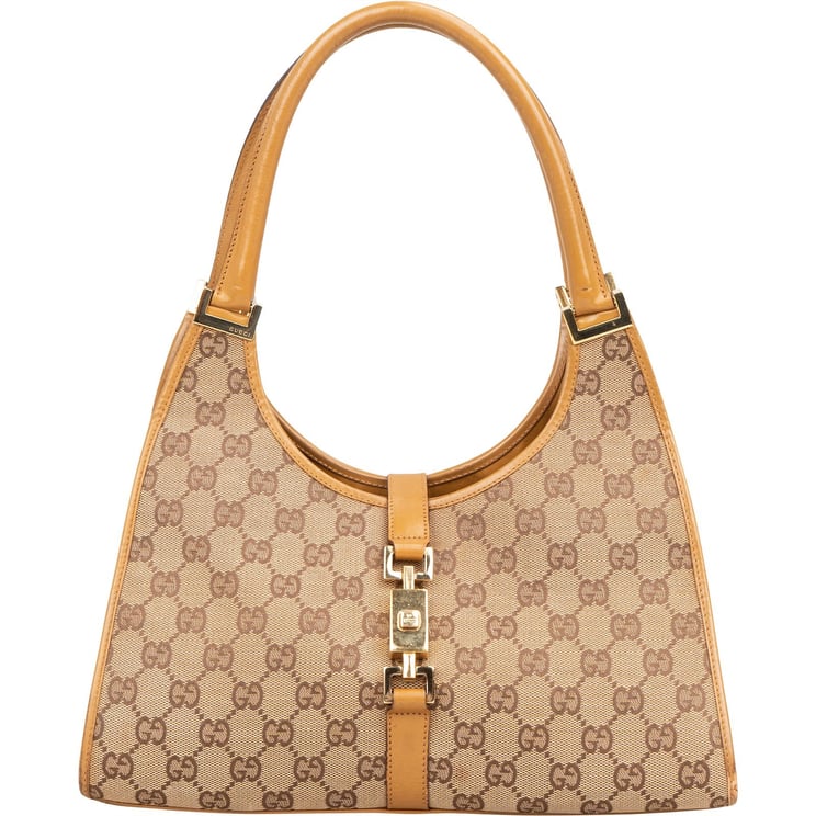 Gucci Gucci Monogram GG Jackie Handbag