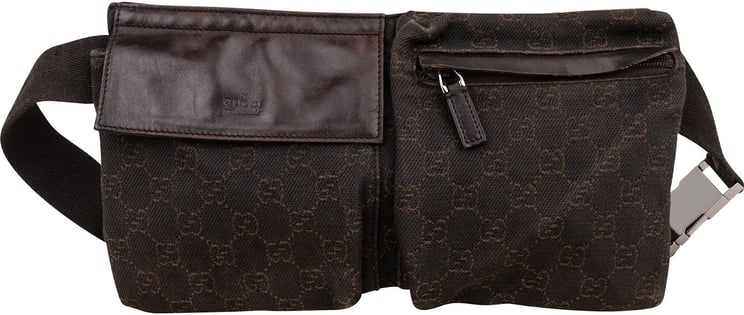 Gucci Gucci Monogram GG Belt Crossbody Bag