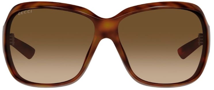 Gucci Oversized Soft-Square Sunglasses with Sculpted Front GG2176S Linea Institutional logo
