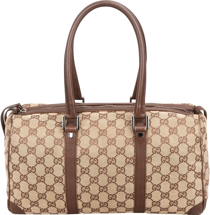 Gucci Gucci Monogram GG Boston Handbag