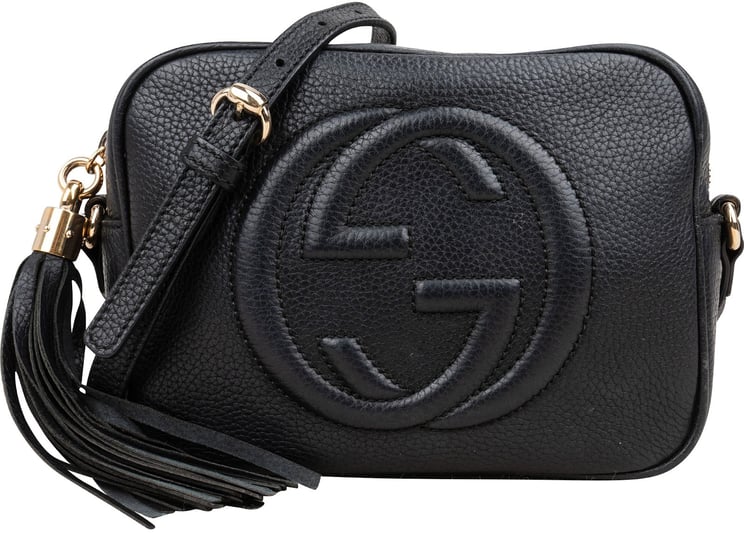 Gucci Gucci Leather GG Soho Crossbody Bag