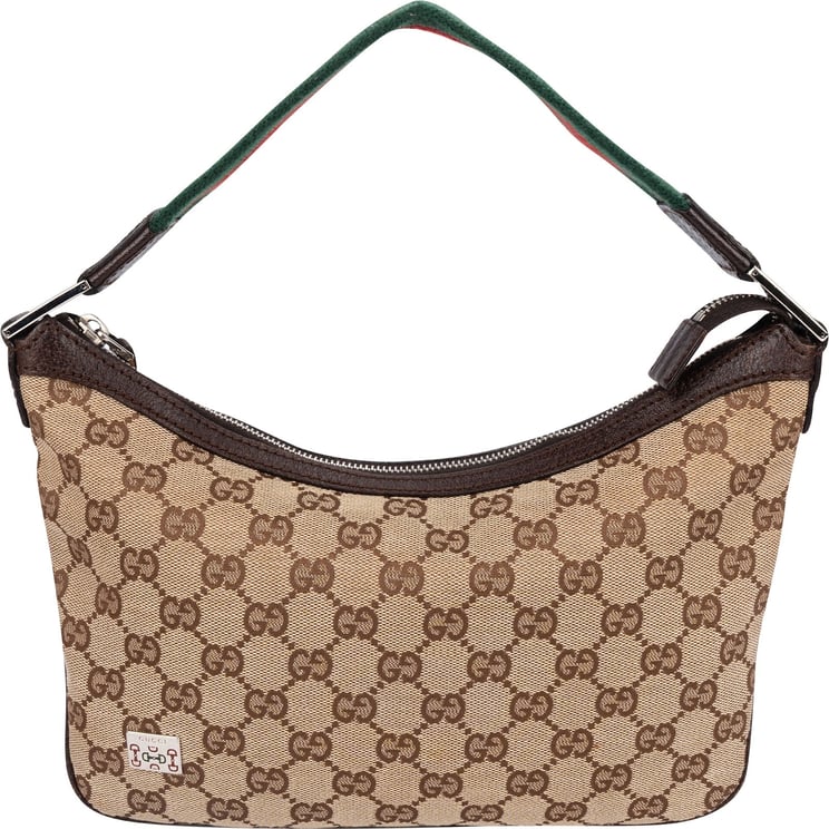 Gucci Gucci Monogram GG Web Stripe Multi Small Shoulder Bag