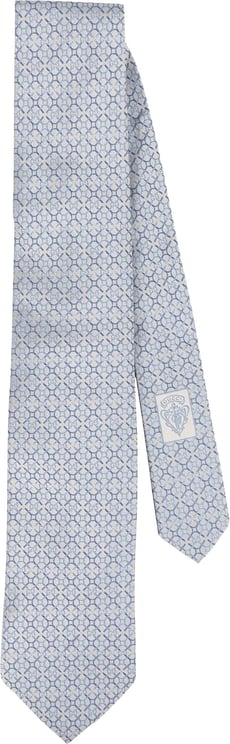 Gucci Gucci Geometric Pattern Silk Tie Krawatte