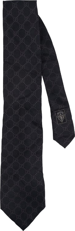 Gucci Gucci Monogram GG Pattern Silk Tie Krawatte