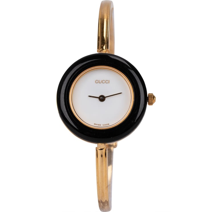 Gucci Gucci Gold Tone Change Bezel 11/12.2 Women Watch