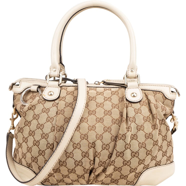 Gucci Gucci Monogram GG Sukey Handbag