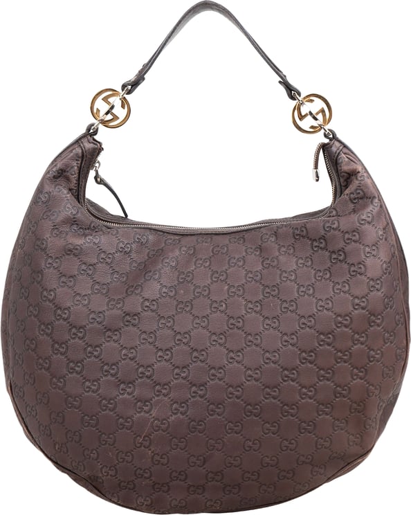 Gucci Gucci Guccissima Leather Britt Hobo Shoulder Bag