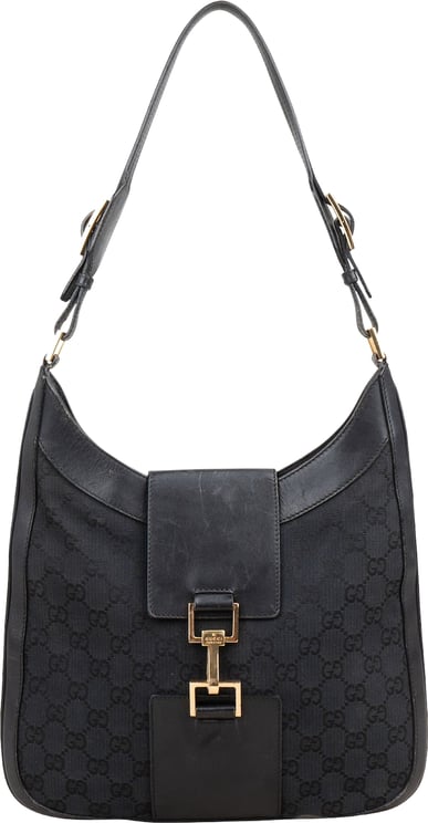 Gucci Gucci Monogram GG Jackie Tote Shoulder Bag
