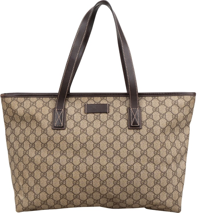 Gucci Gucci Monogram GG Supreme Tote Handbag