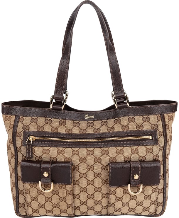 Gucci Gucci Monogram GG Canvas  Abbey D-Ring Shoulder Bag