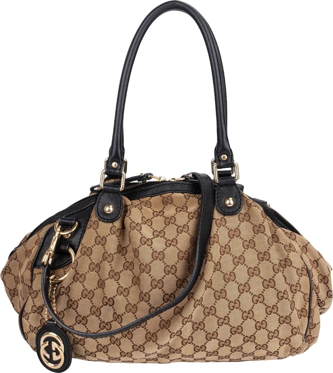 Gucci Gucci Monogram GG Sukey Shoulder Bag