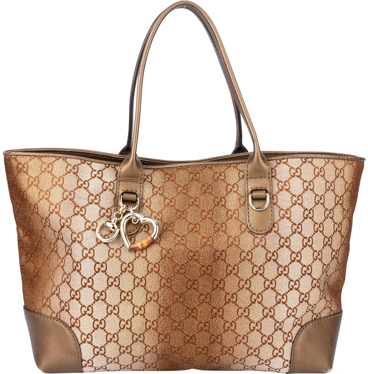 Gucci Gucci GG Monogram Charms Handbag