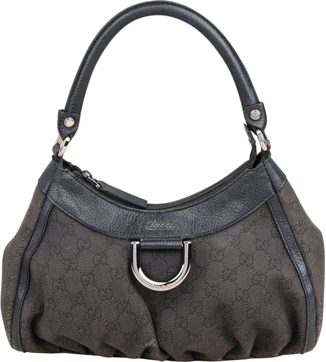 Gucci Gucci Monogram GG Canvas Abbey D-Ring Hobo Shoulder Bag