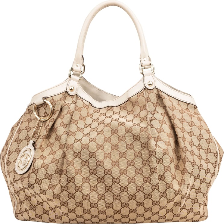 Gucci Gucci Monogram GG Canvas Sukey Shoulder Bag