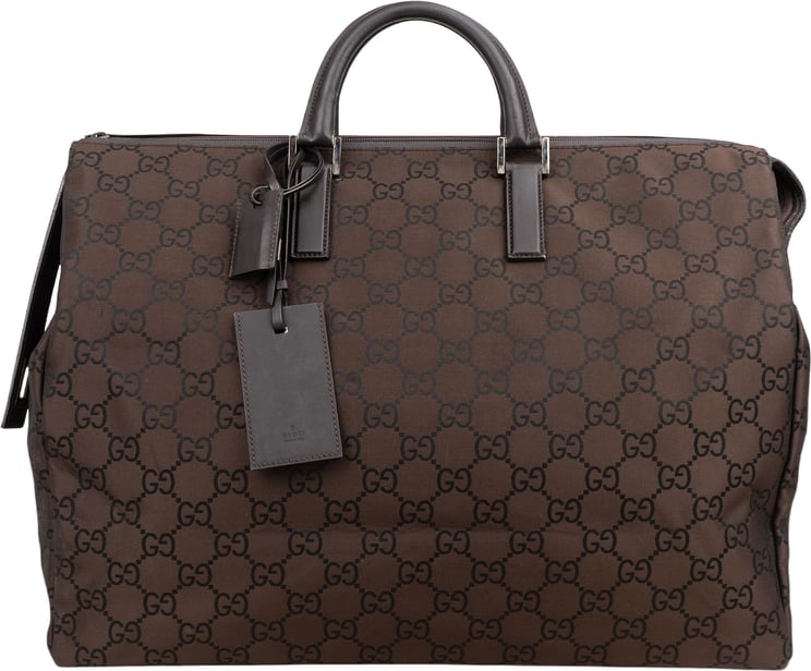 Gucci Gucci Monogram GG Canvas Duffle Bag
