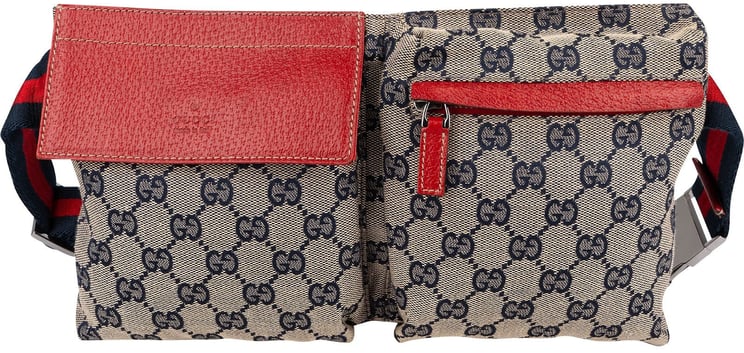 Gucci Gucci Monogram GG Belt Crossbody Bag