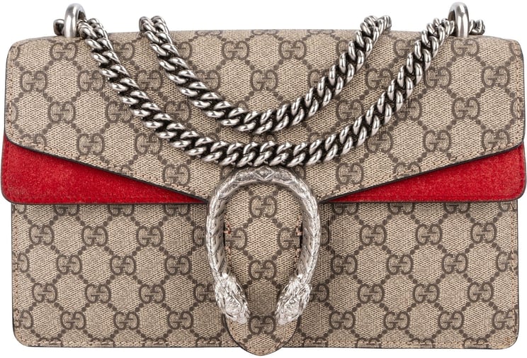 Gucci Gucci Monogram GG Supreme Canvas Dionysus Shoulder Bag