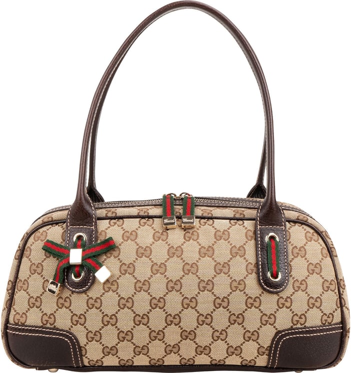 Gucci Gucci Monogram GG Canvas Princy Shoulder Bag