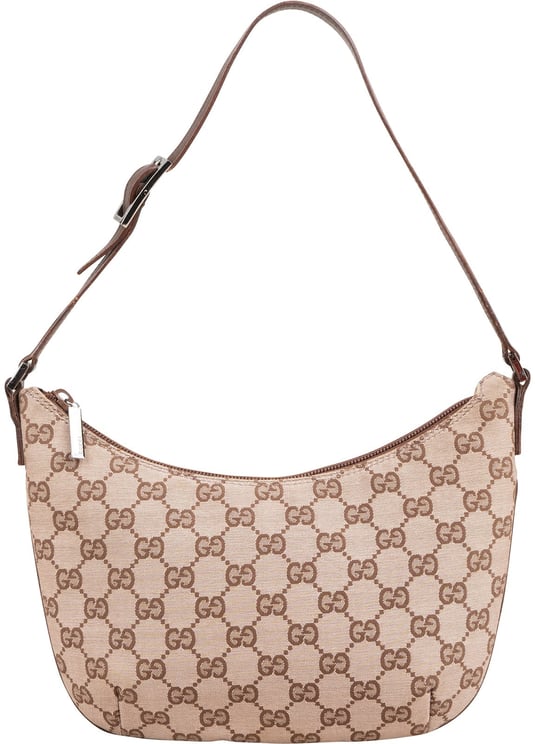 Gucci Gucci Monogram GG Canvas Small Shoulder Bag