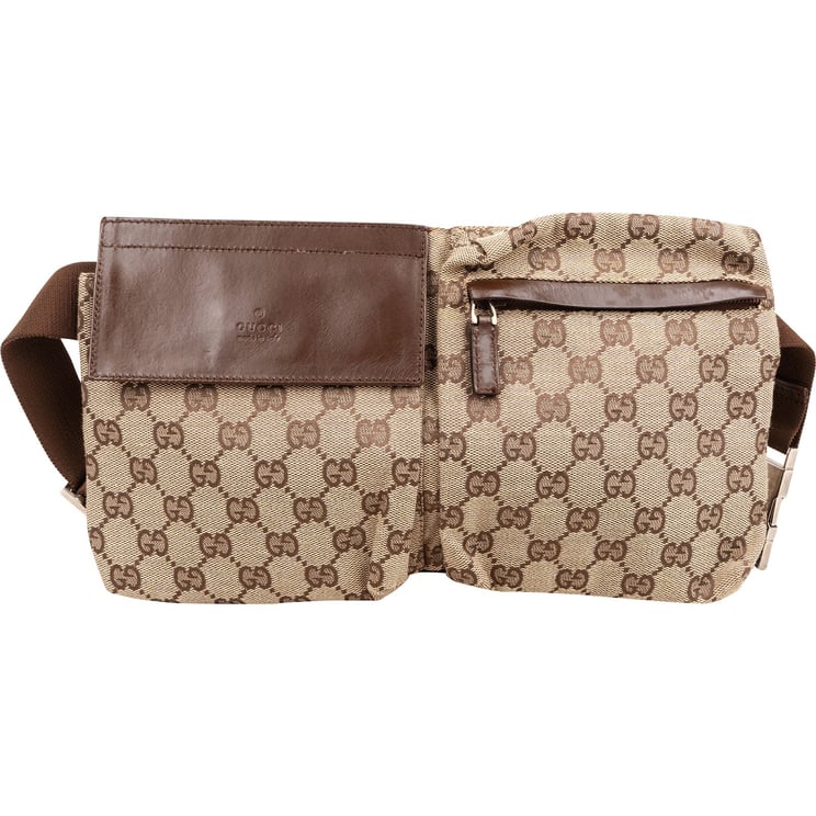 Gucci Gucci Monogram GG Belt Crossbody Bag