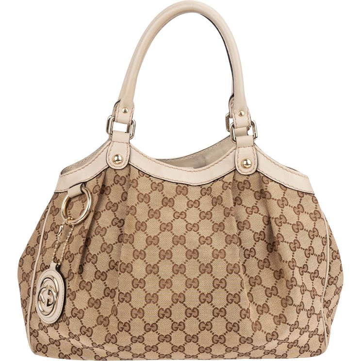 Gucci Gucci Monogram GG Sukey Handbag