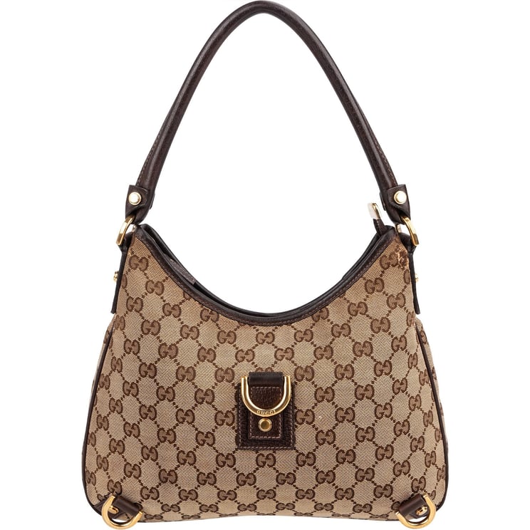 Gucci Gucci Monogram GG Small Abbey D-Ring Shoulder Bag