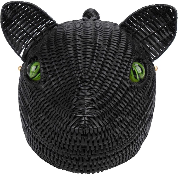 Gucci Gucci Limited Fashion Show Wicker Cat Bag Clutch