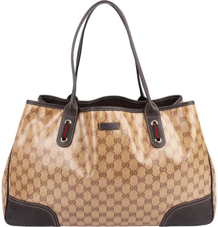 Gucci Gucci Monogram GG Crystal Princy Tote Shoulder Bag