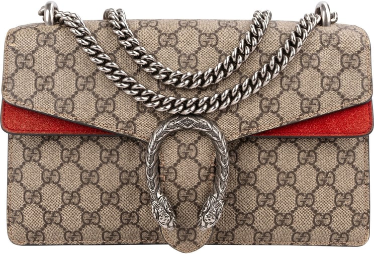 Gucci Gucci Monogram GG Supreme Canvas Dionysus Shoulder Bag