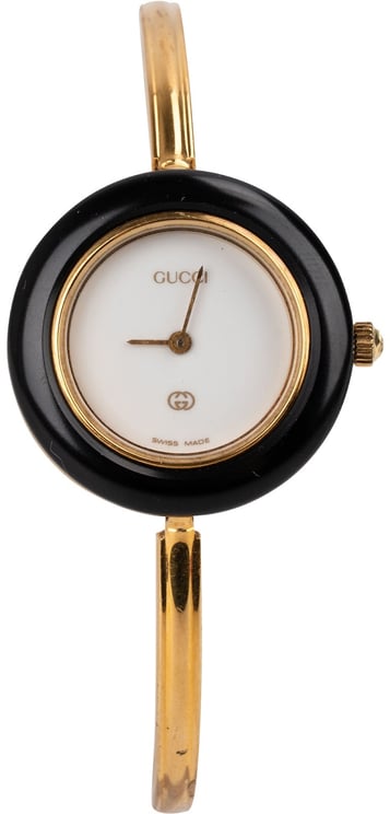 Gucci Gucci Gold Tone Change Bezel 11/12.2 Women Watch