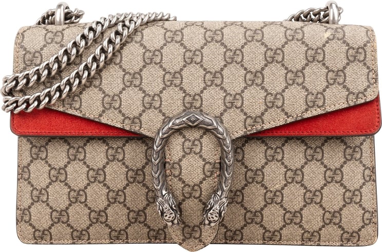 Gucci Gucci Monogram GG Supreme Canvas Dionysus Shoulder Bag