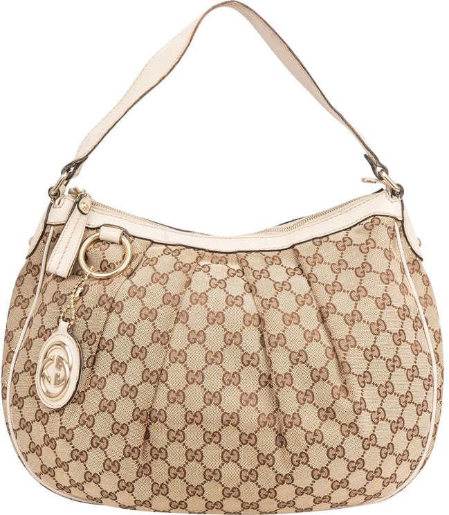 Gucci Gucci Monogram GG Sukey Shoulder Bag