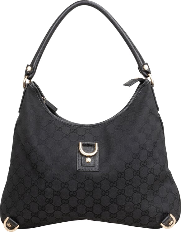 Gucci Gucci Monogram GG Abbey D-Ring Hobo Shoulder Bag