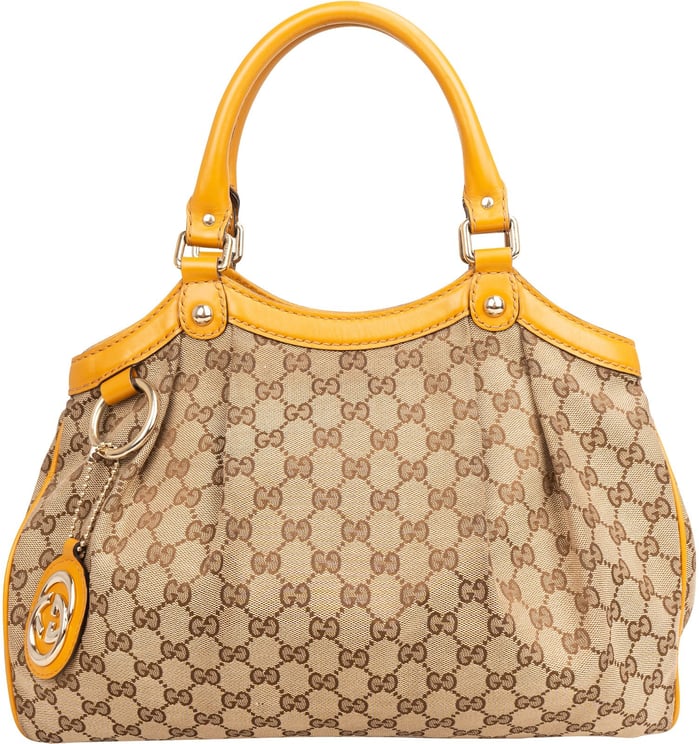 Gucci Gucci Monogram GG Sukey Handbag