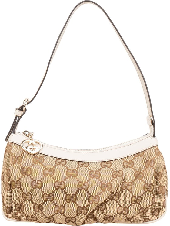 Gucci Gucci Monogram GG Lovely Heart Pochette Accessoires Shoulder Bag