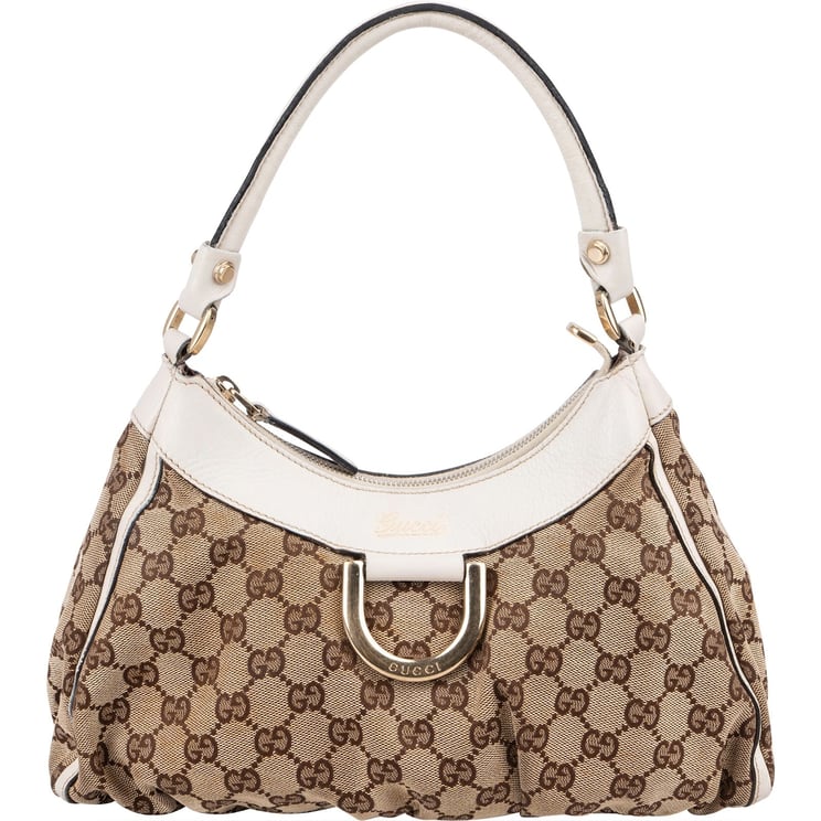 Gucci Gucci Monogram GG Abbey D-Ring Shoulder Bag