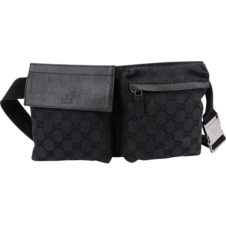 Gucci Gucci Monogram GG Belt Crossbody Bag