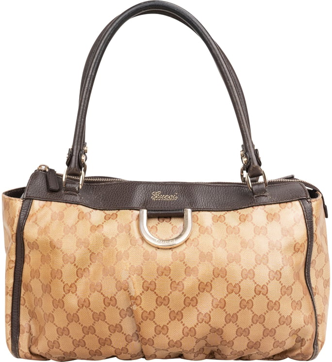 Gucci Gucci Monogram GG Canvas Abbey D-Ring Bag Handbag